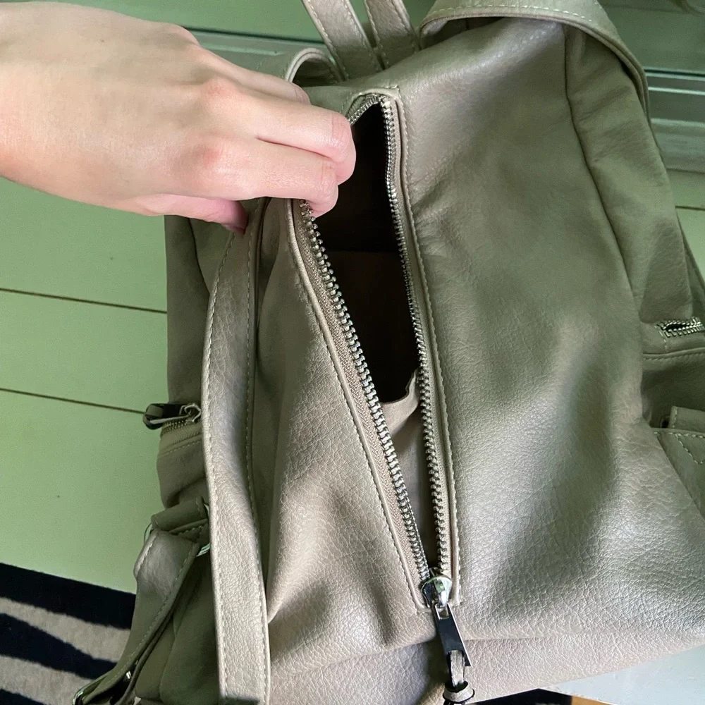 Leather Backpack - Picture 4 of 5